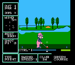 Golf US Course screenshot 3 for Famicom Disk System